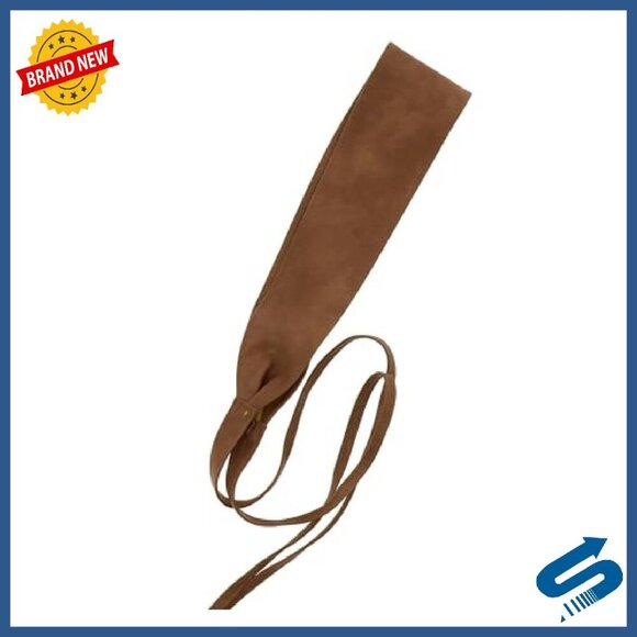 Wide Waist Belt - 3.5 Inch Obi Style, Polyurethane Leatherette, S-M main image 5